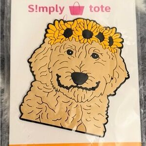 Fits Bogg Bag Dog Simply Southern Sunflower Crown